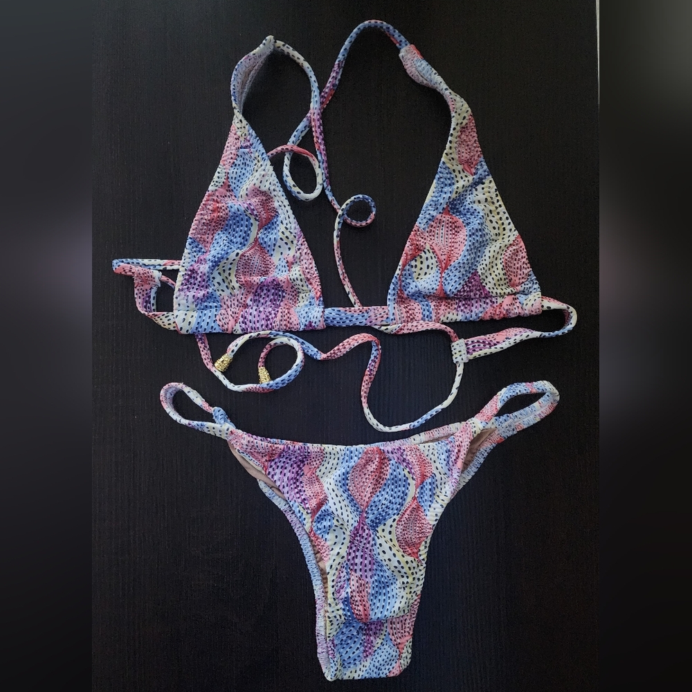 NSA Multicolor Bikini M/M - Picture 2 of 5